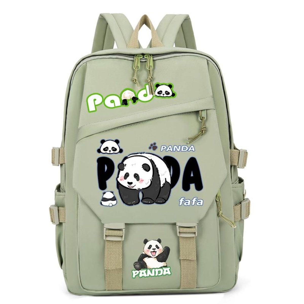 TIOZONEY - Mochila escolar panda para estudiantes