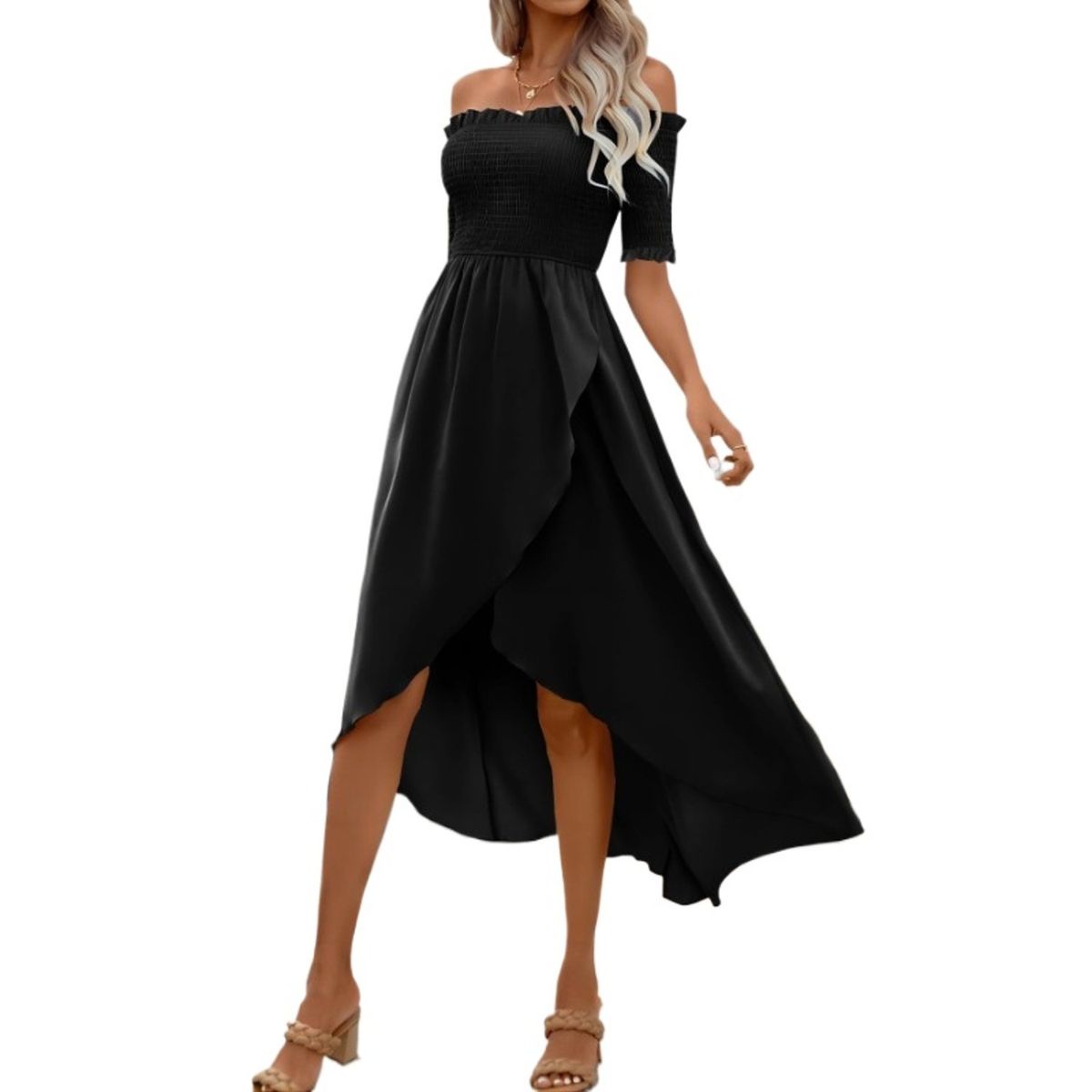 TIOZONEY - Vestidos sin tirantes para mujer