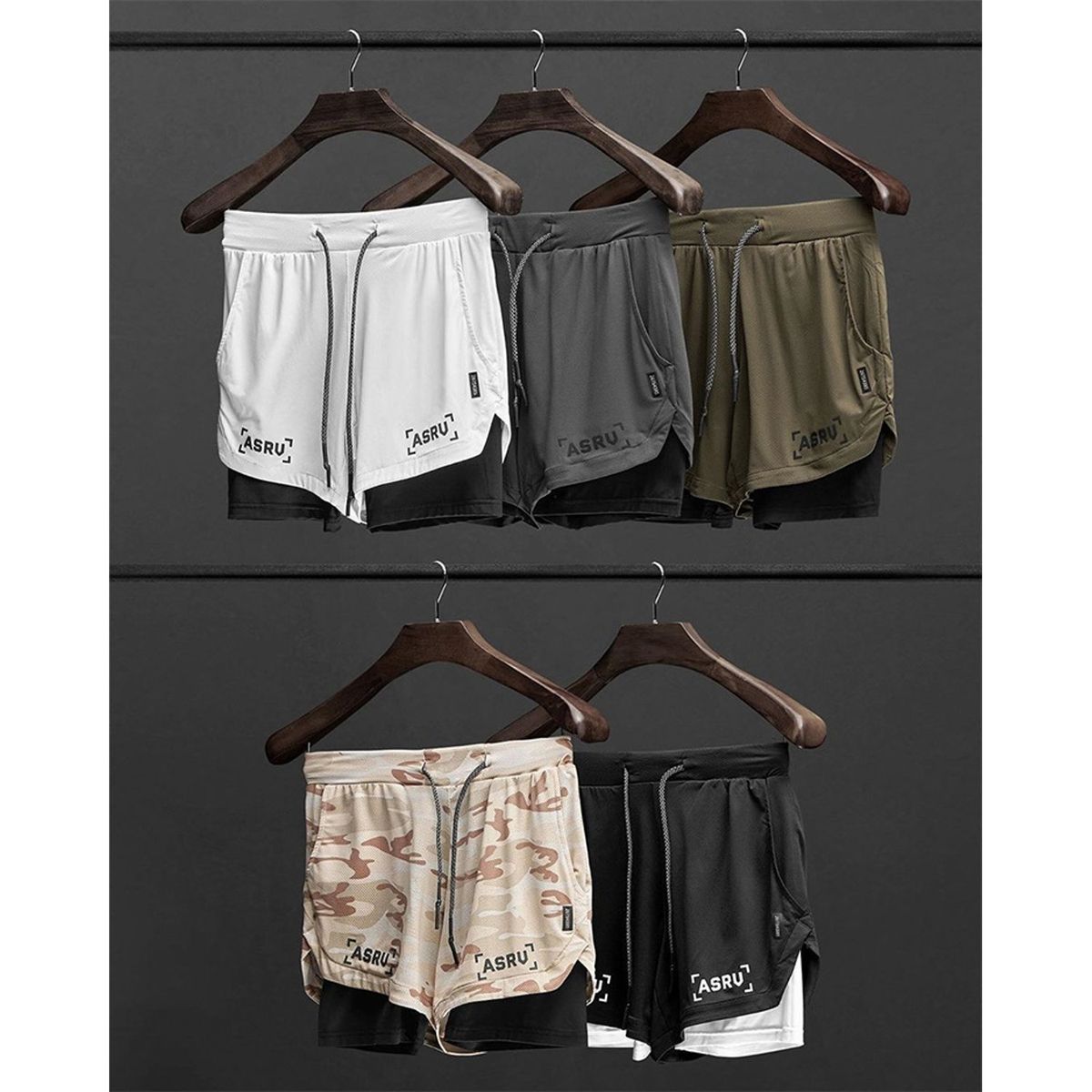 TIOZONEY - Short De Licra Deportivo Para Gimnasio