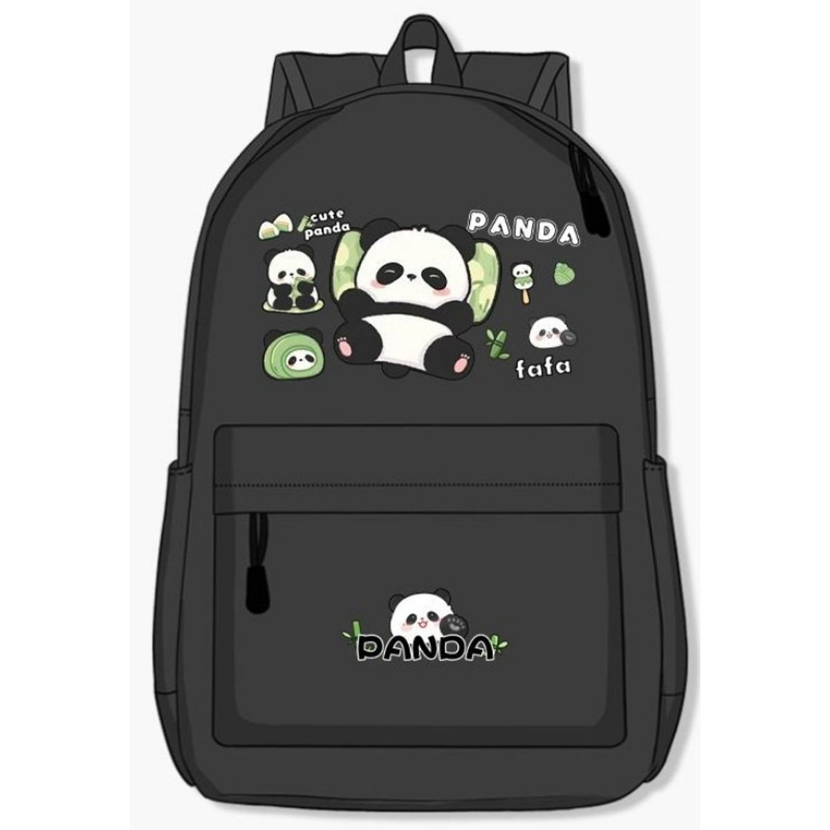 TIOZONEY - Mochila escolar panda para estudiantes