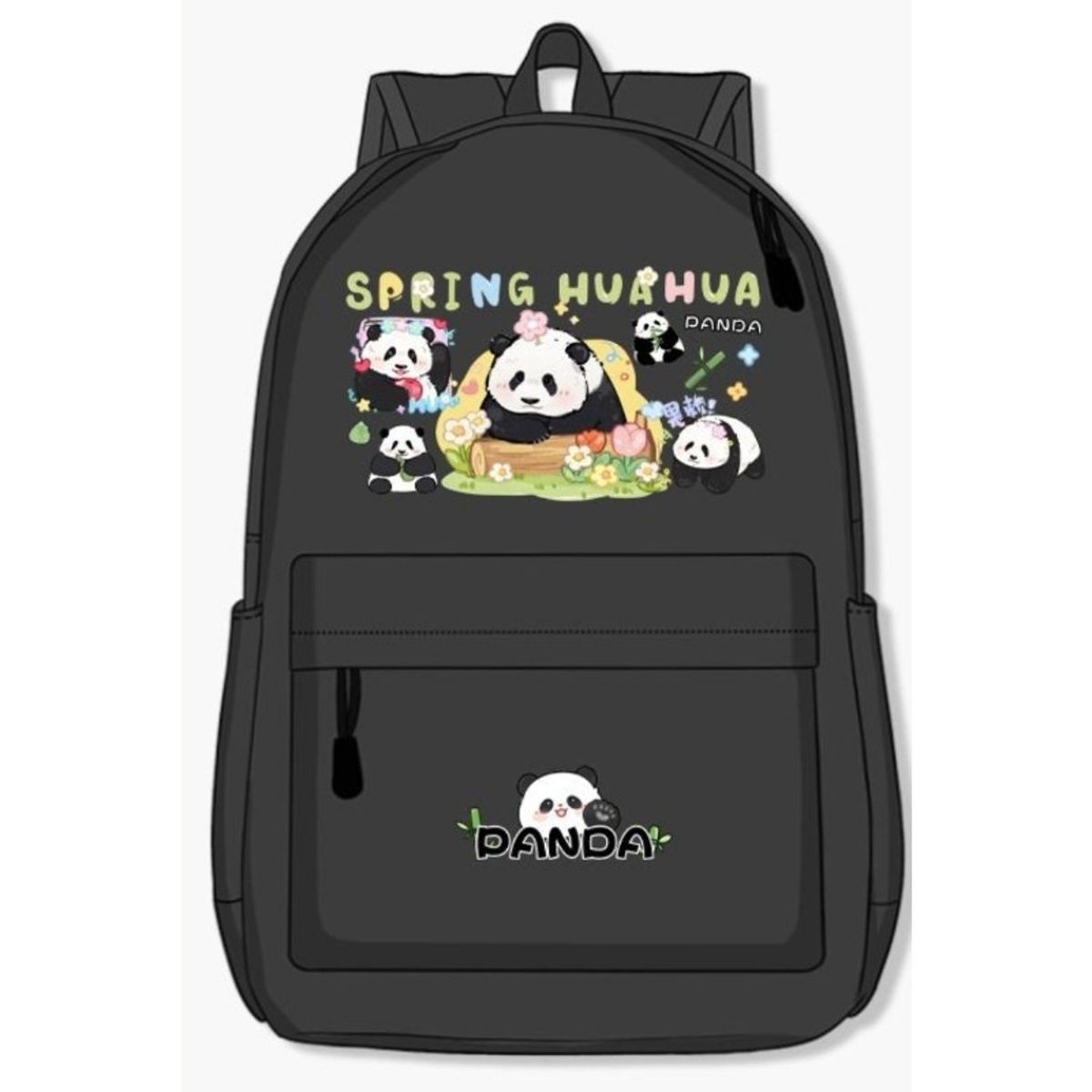 TIOZONEY - Mochila escolar panda para estudiantes