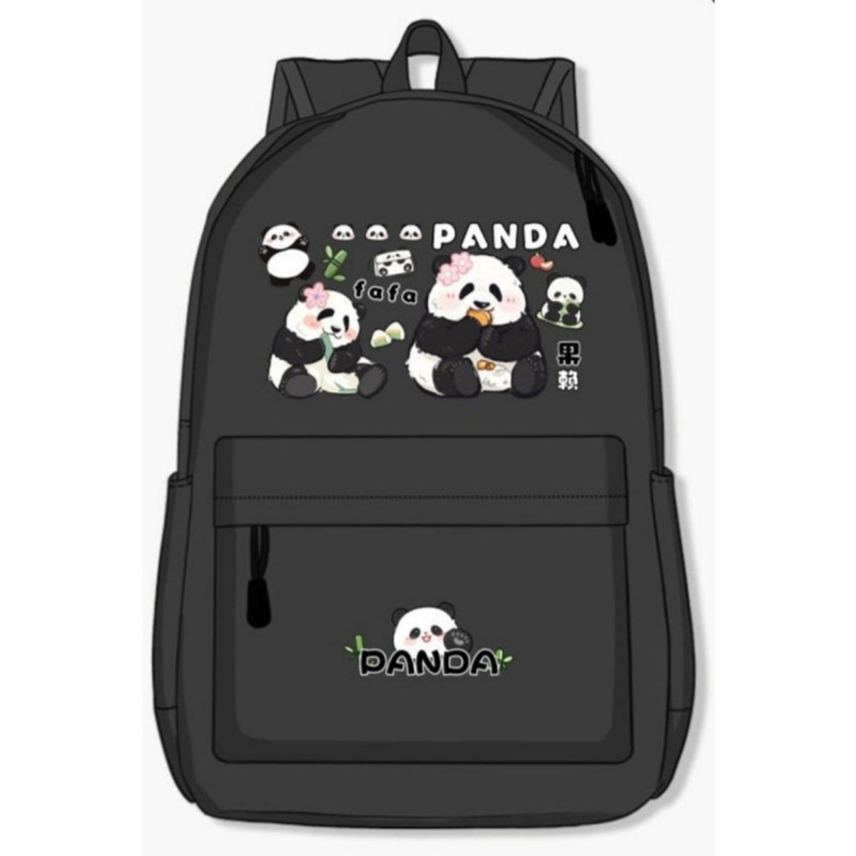 TIOZONEY - Mochila escolar panda para estudiantes