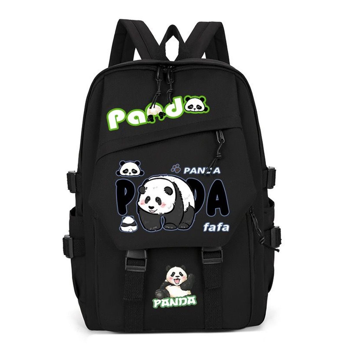 TIOZONEY - Mochila escolar panda para estudiantes