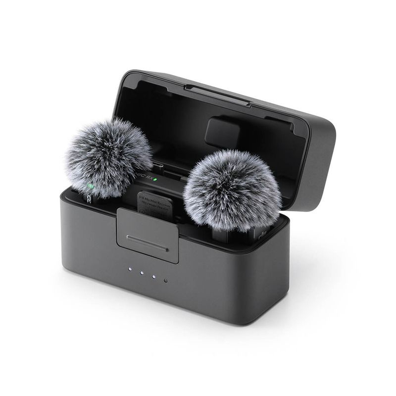 DJI - micrófono inalámbrico DJI Mic Mini 2 TX + 1 RX - Negro