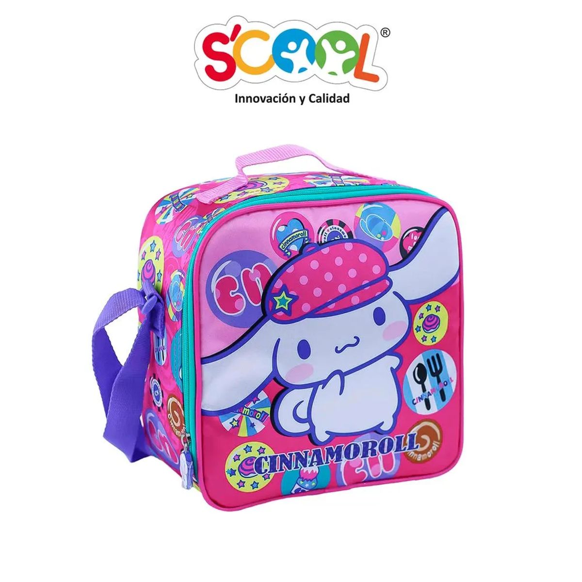 SCOOL - Lonchera Ranger Cuadrada Cinnamoroll