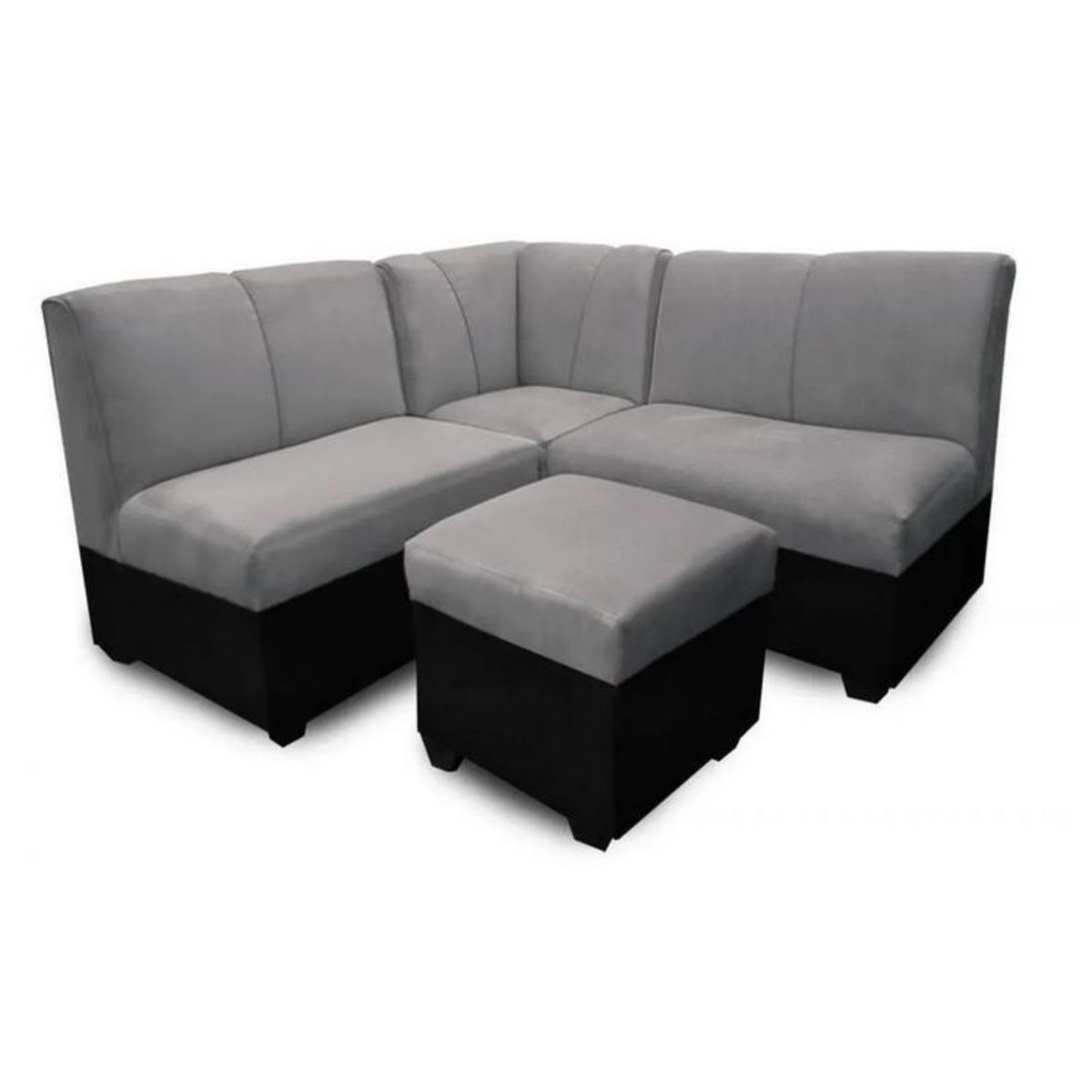 GENERICO - Seccional Provenzal + Banqueta de Regalo - Gris