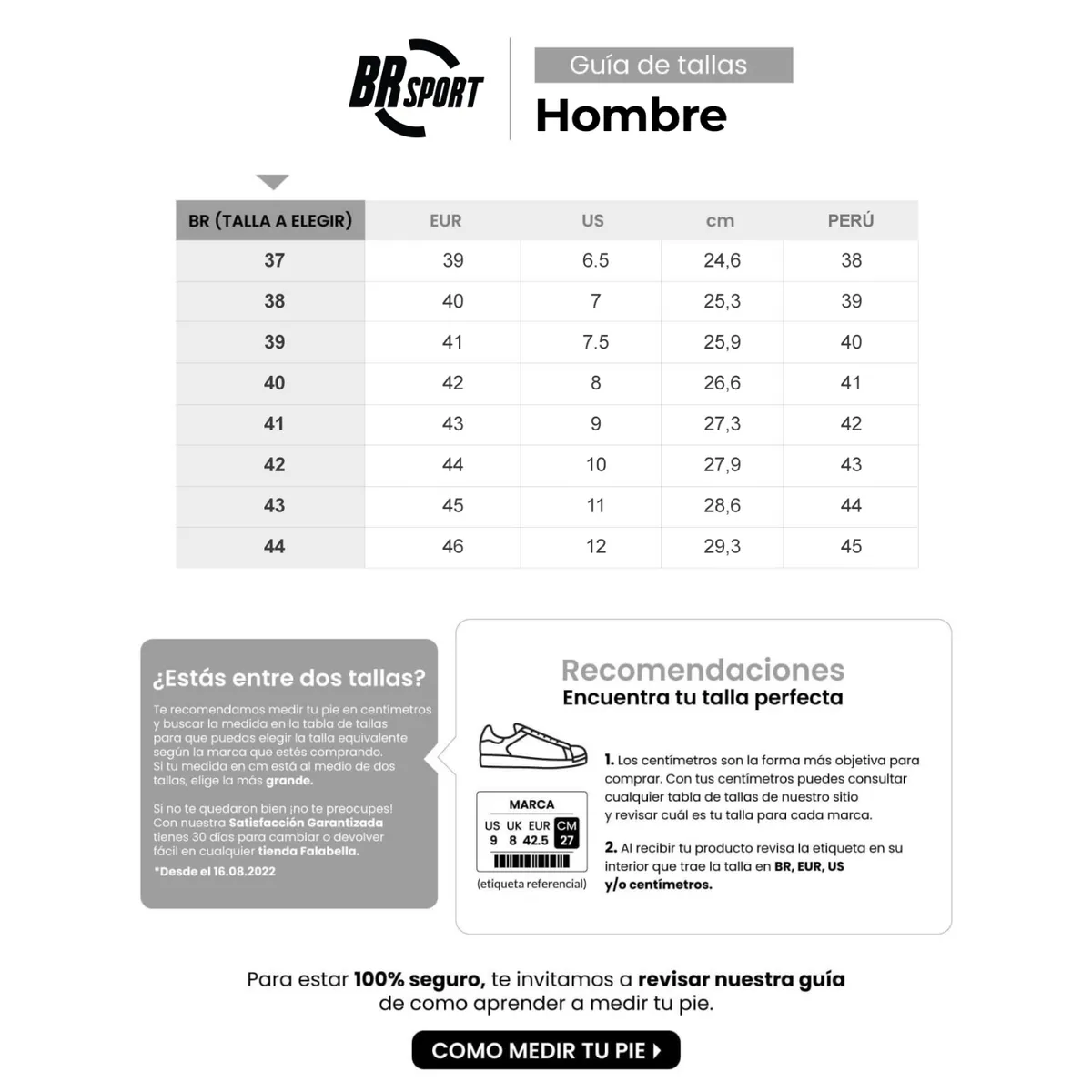 BR SPORT - Zapatillas Para Hombre Br Sport