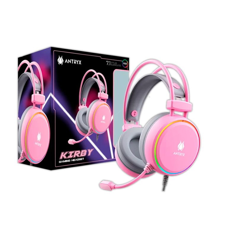 ANTRYX - Audífonos Gamer Antryx Over-Ear AGH-7200PI7R