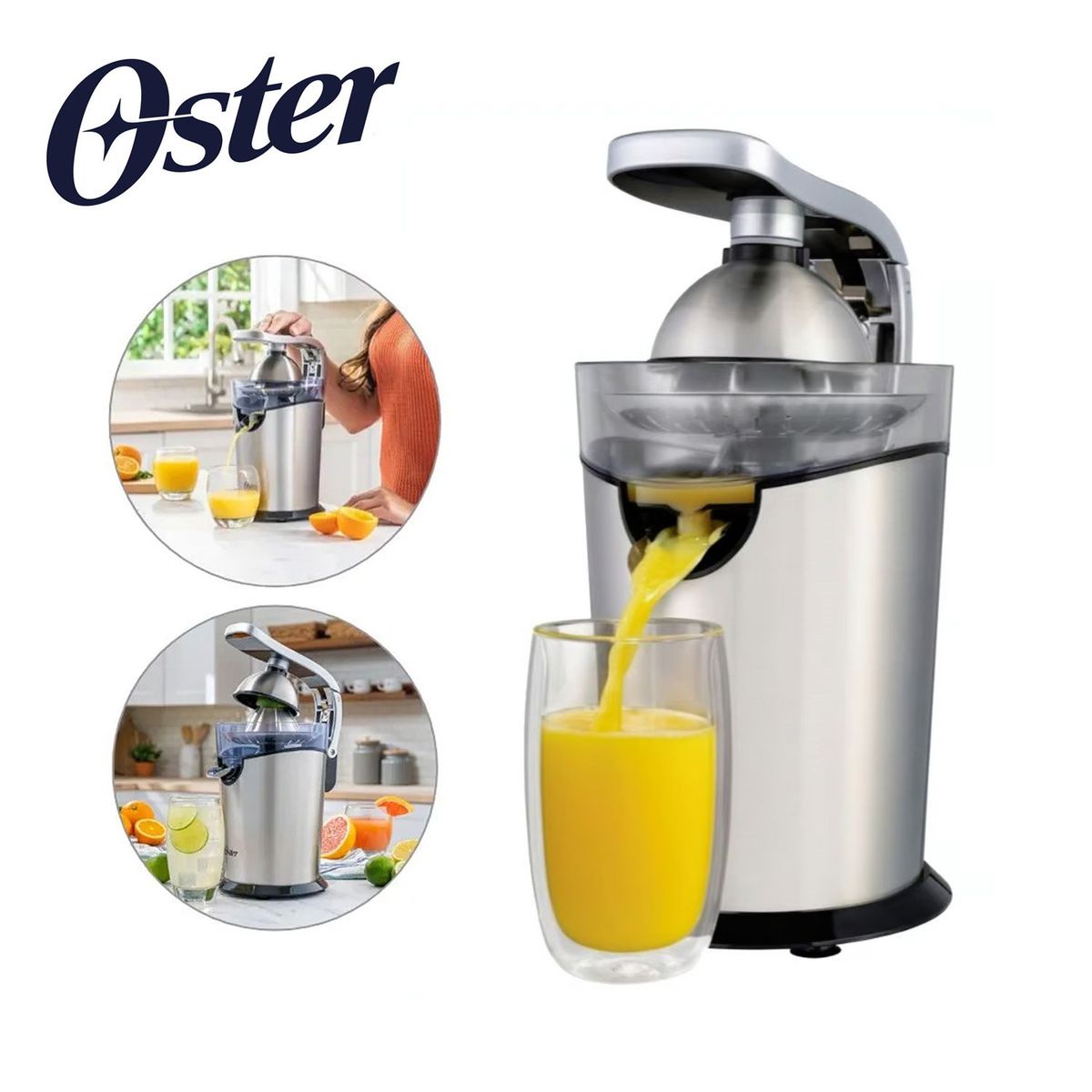 OSTER - Exprimidor de Citricos Oster  Anti Goteo Ergonomico 300W FPSTJU4200