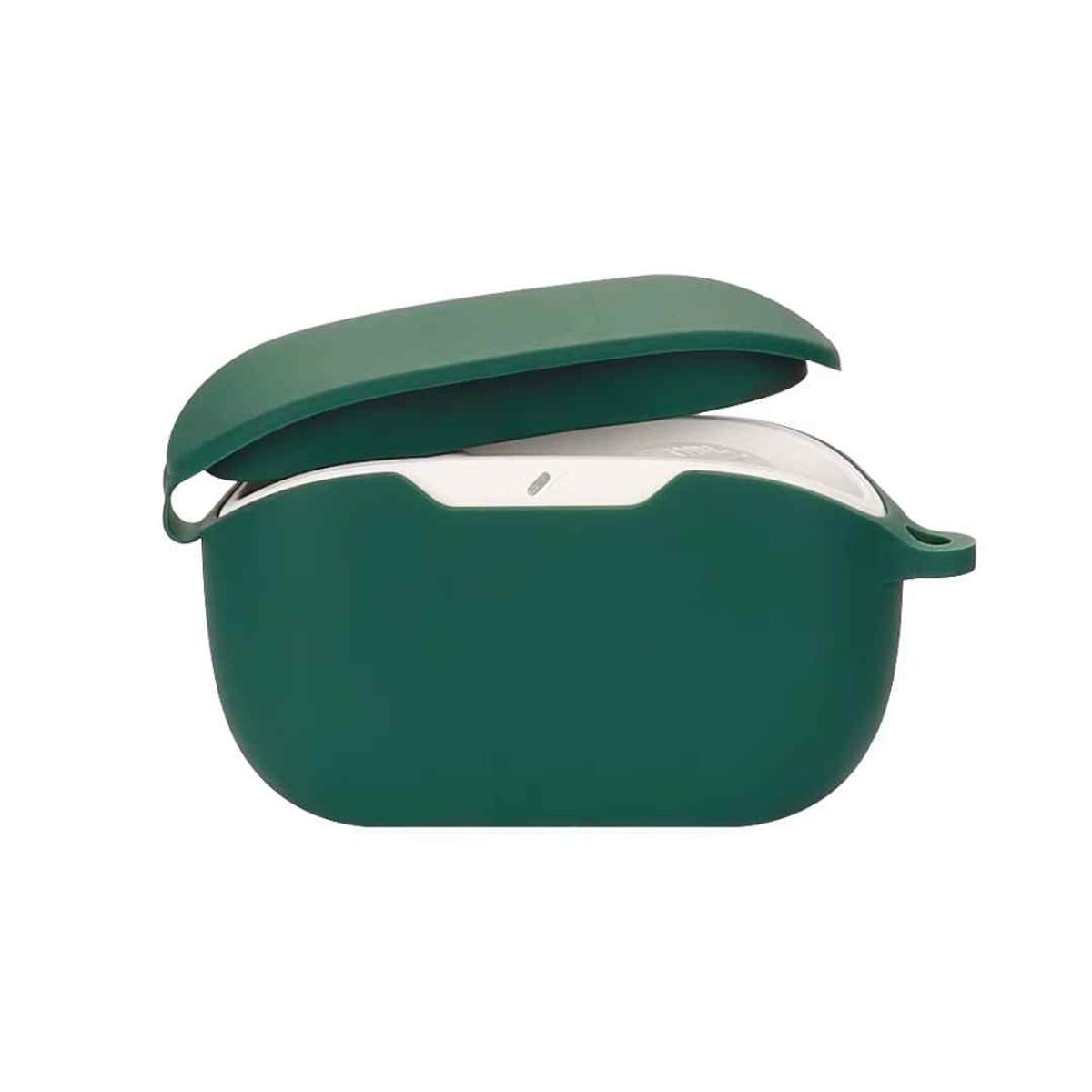 GENERICO - Funda case de silicona para audifonos JBL WAVE BUDS color verde