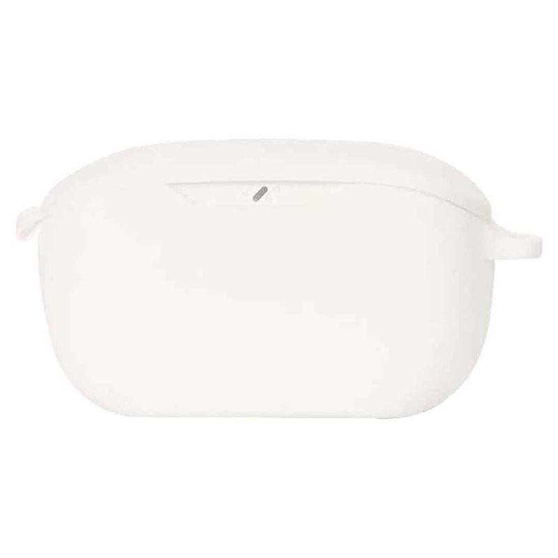 GENERICO - Funda case de silicona para audifonos JBL WAVE BUDS color blanco