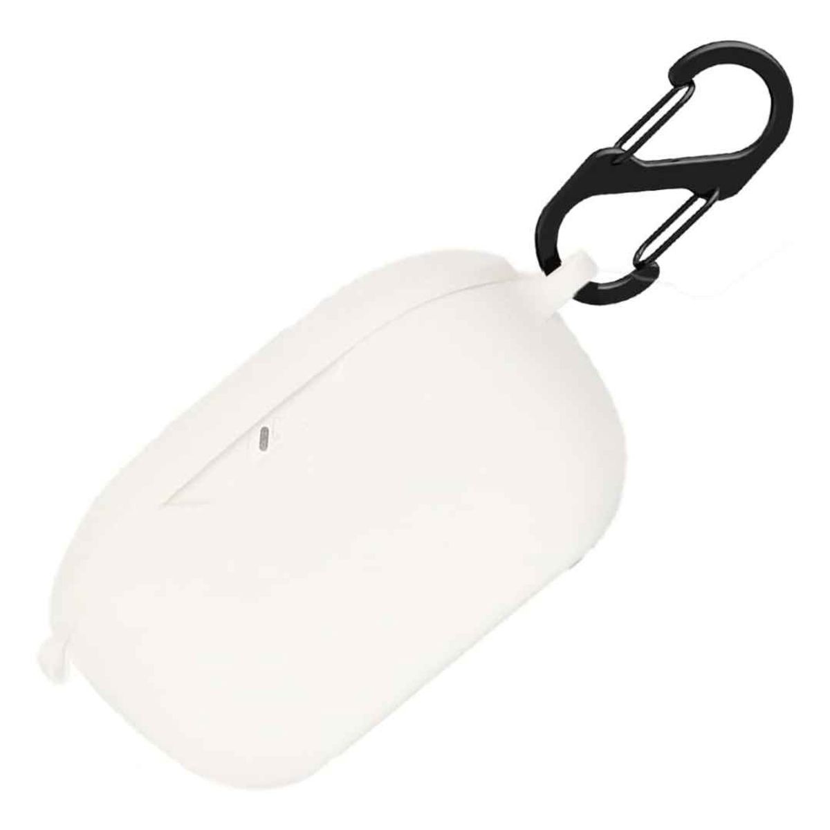 GENERICO - Funda case de silicona para audifonos JBL WAVE BUDS color blanco