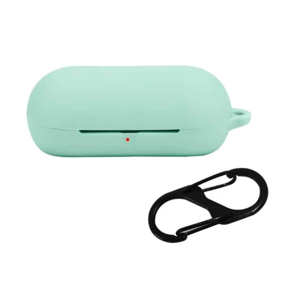 GENERICO - Funda case de silicona para audifonos SONY Wf-c700n color verde menta