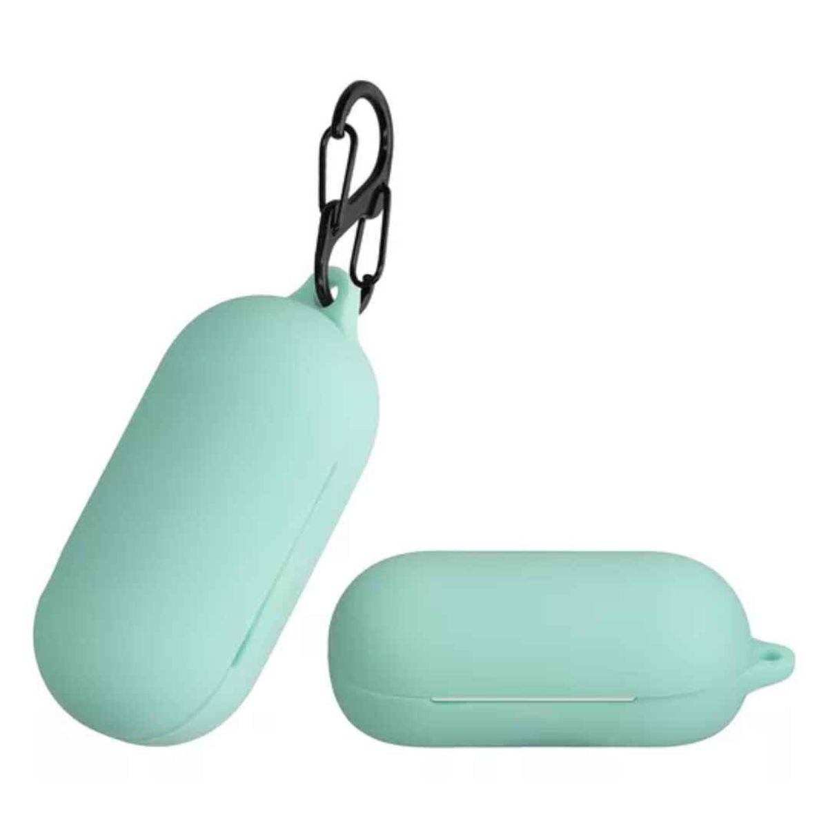 GENERICO - Funda case de silicona para audifonos SONY Wf-c700n color verde menta