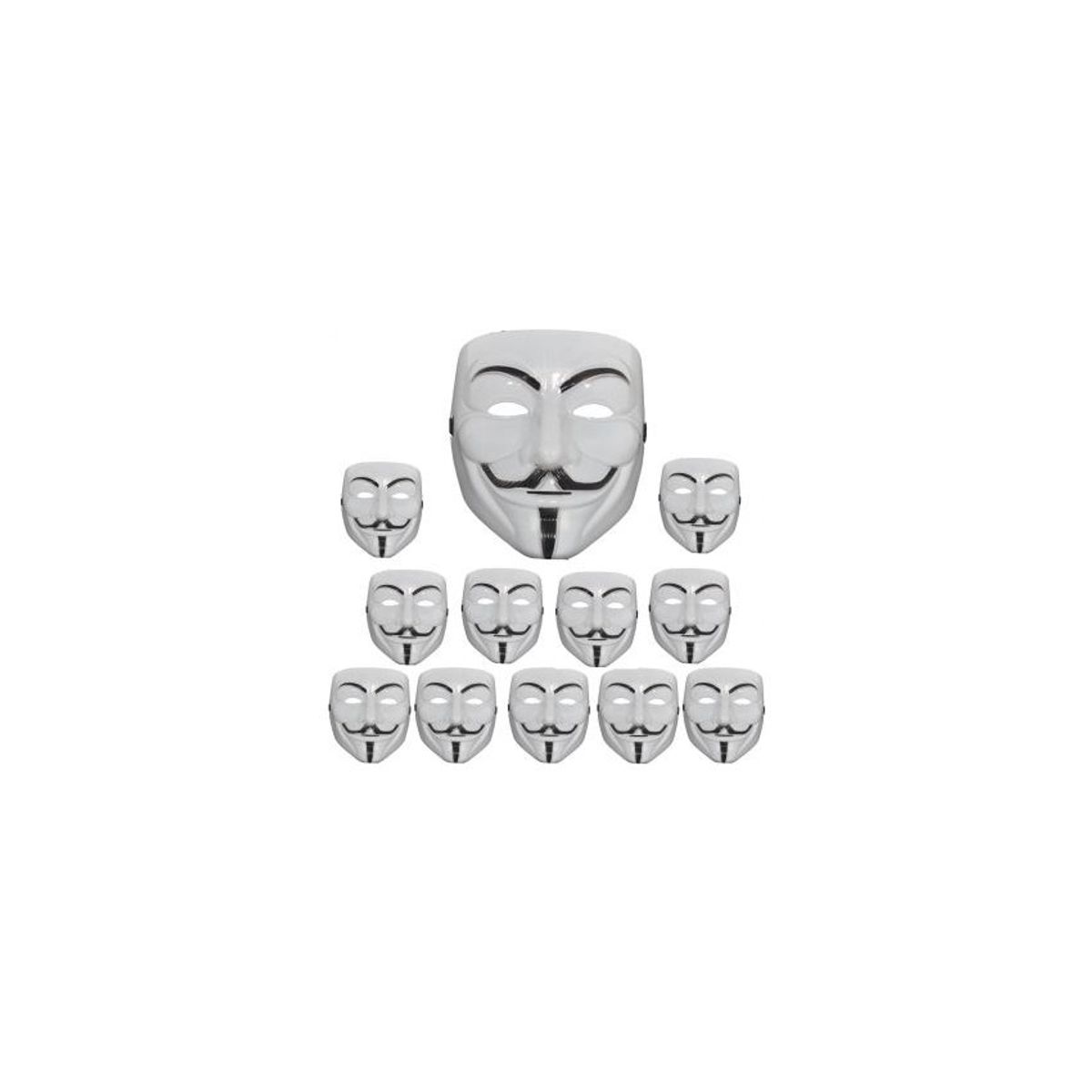 GENERICO - Mascara  Anonymous Anónimo Halloween