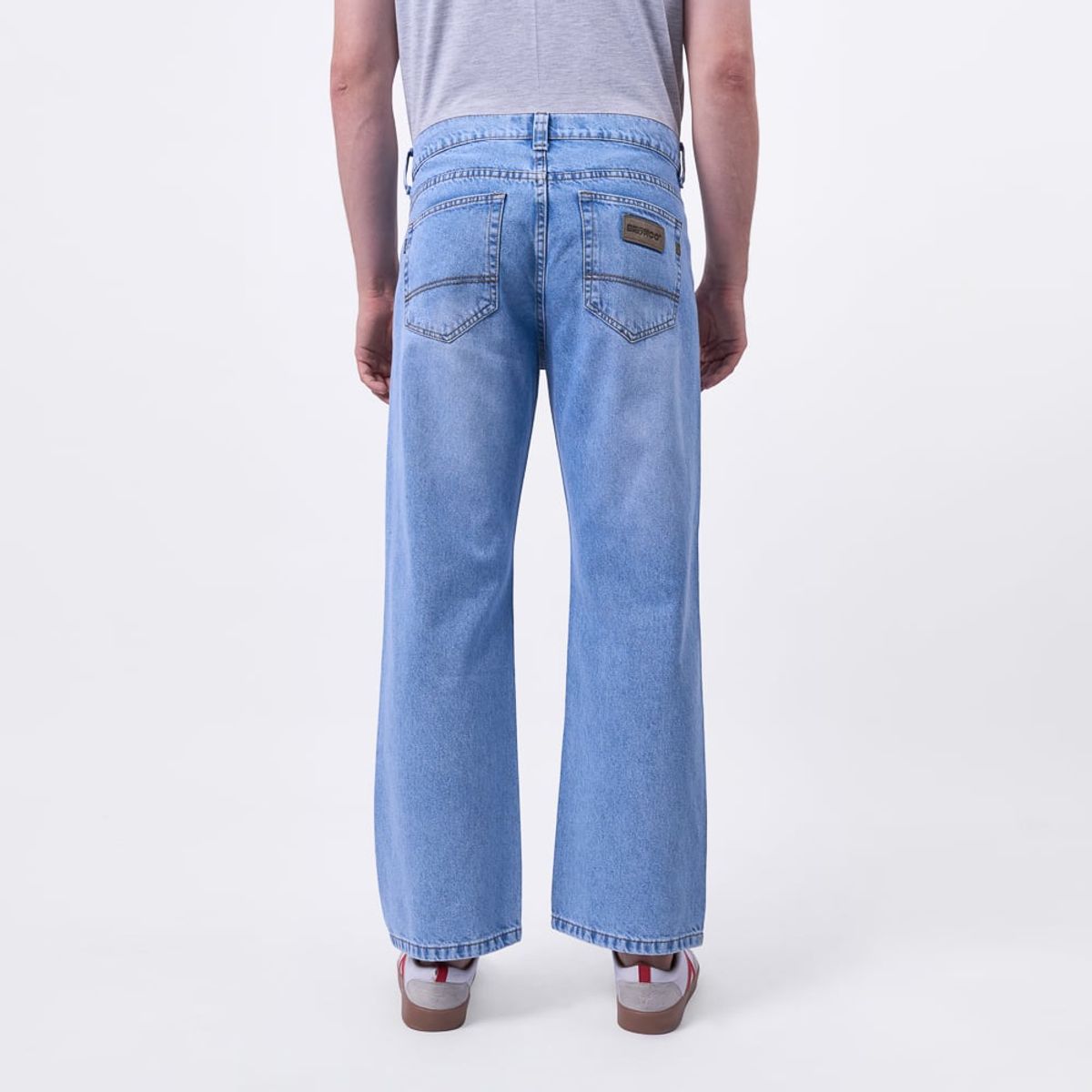 BRONCO - JEAN BI25SKATER II-W DENIM RIGIDO