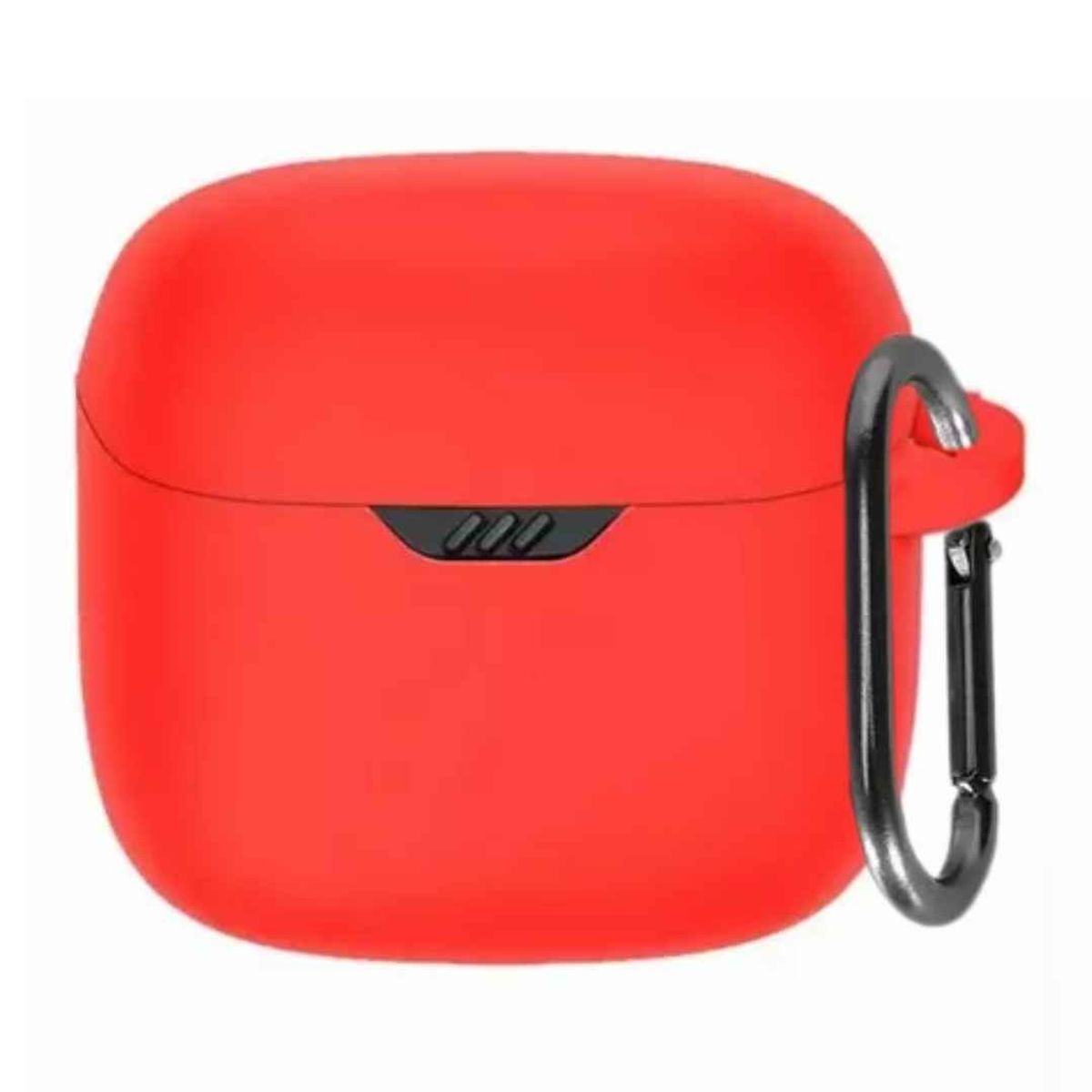 GENERICO - Funda case de silicona para audifonos JBL  TUNE FLEX color rojo