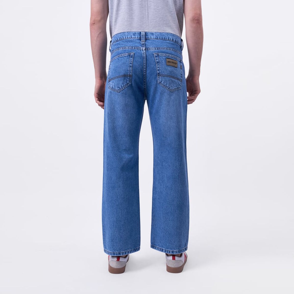 BRONCO - JEAN BI25SKATER II-W DENIM RIGIDO