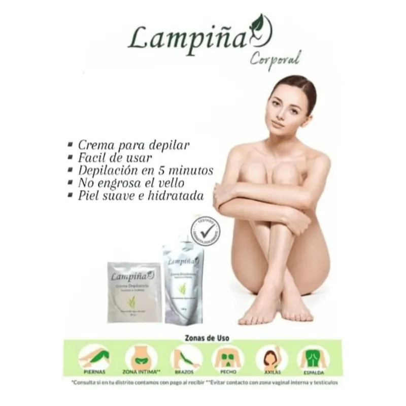 OEM - crema depiladora lampiña