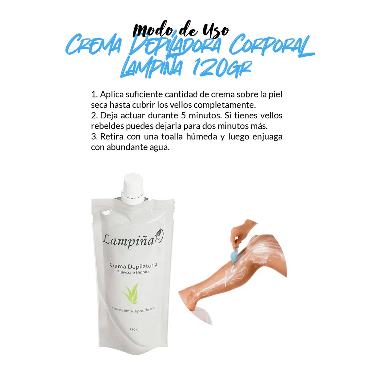 OEM - crema depiladora lampiña