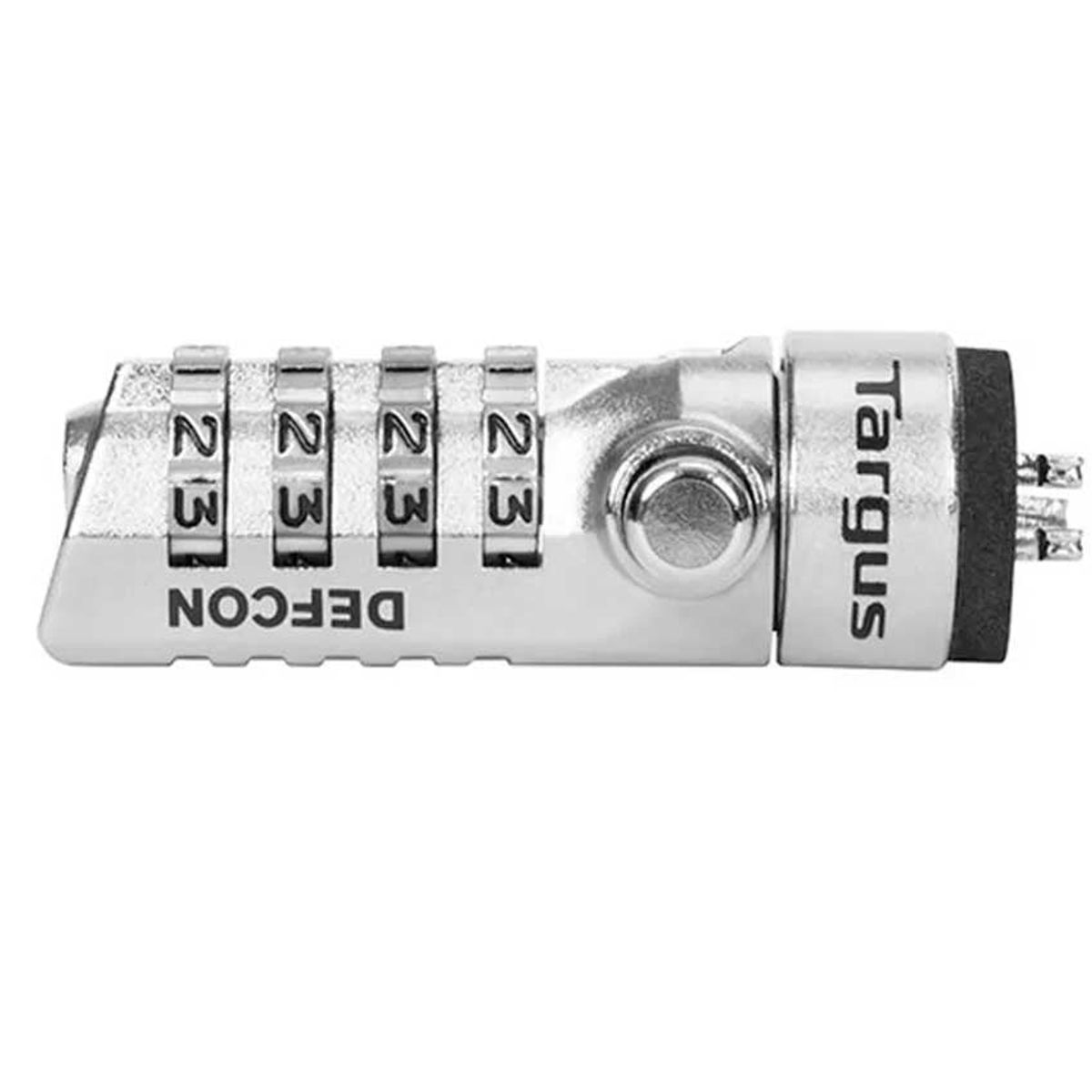 TARGUS - Candado de Seguridad Targus DEFCON T-Lock 4 Dígitos con Bolsa ASP61LA
