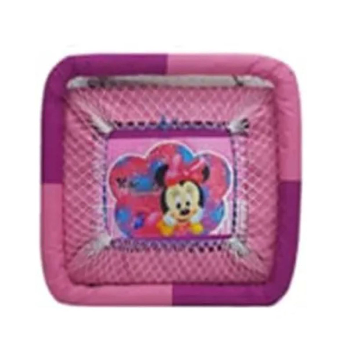 GENERICO - Corral Con Ruedas para Bebes Acolchado Lona - Niña