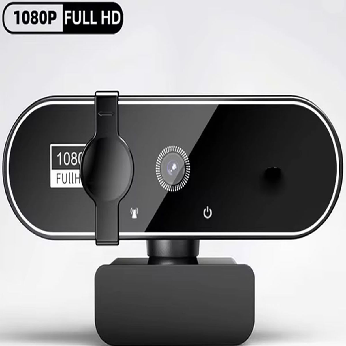 GENERICO - Cámara web Full HD de 1080P con micrófono incorporado