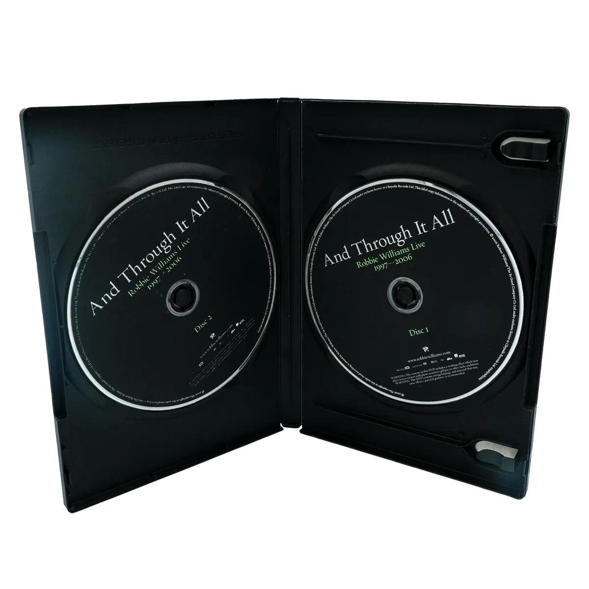 GENERICO - Doble Dvd Robbie Williams And Through It All Live 1997-2006