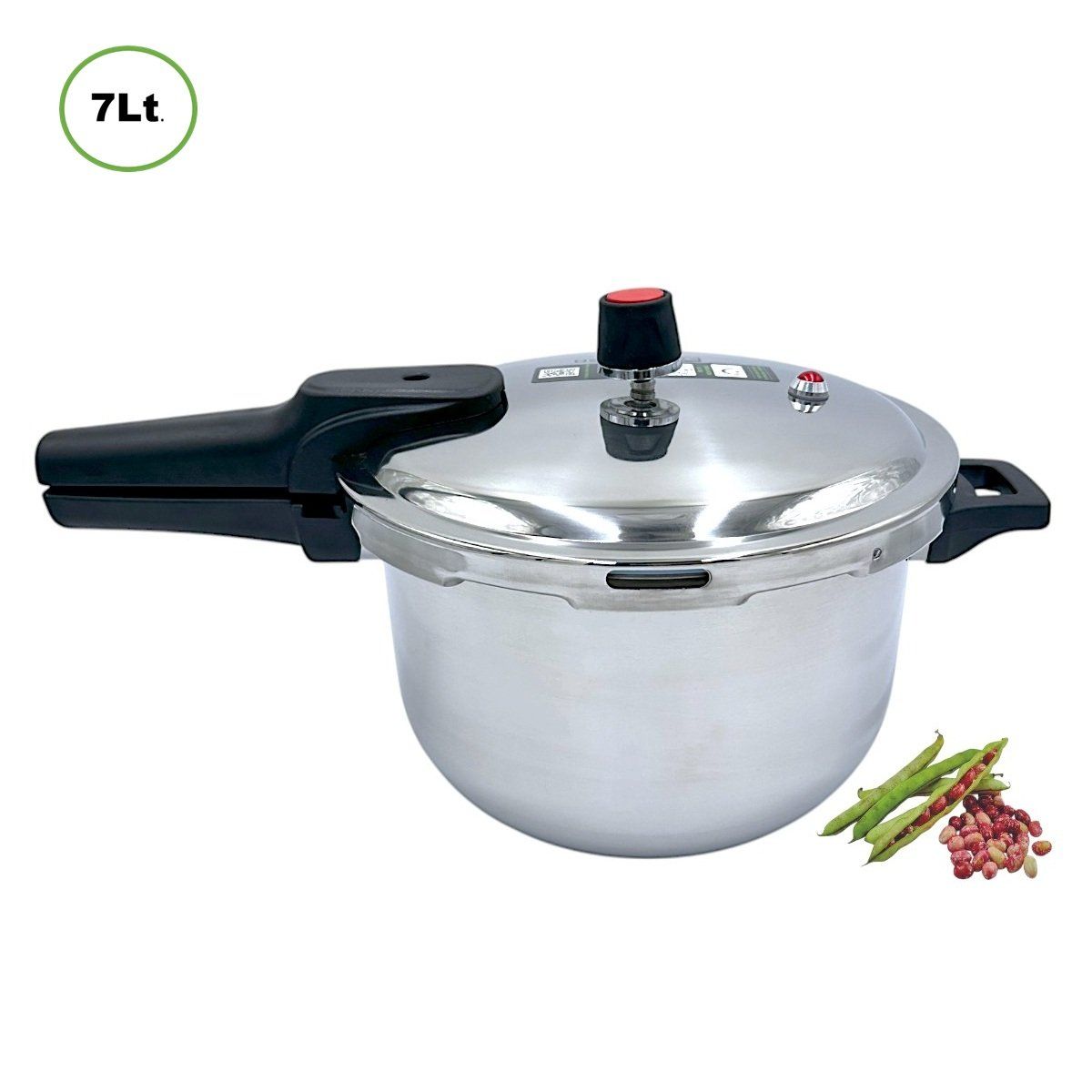 FACUSA - Olla a Presion de 7Lt de Acero Inoxidable Facusa