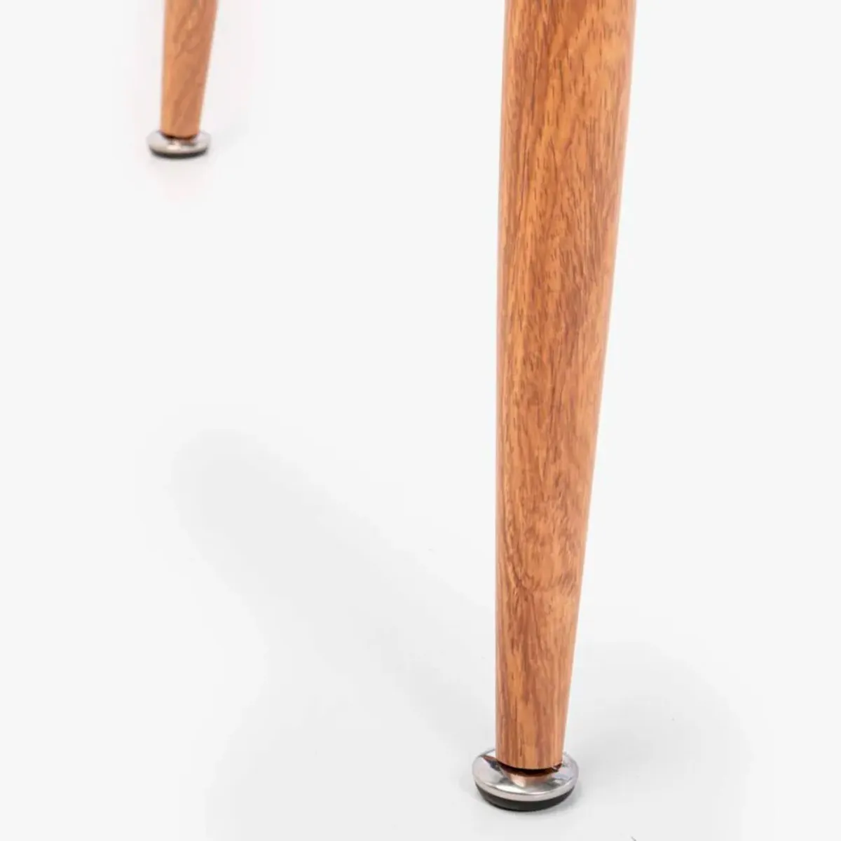 OFIDEAS - Mesa de Comedor Rectangular 4 Personas Vidrio Pata Metálica Ofideas