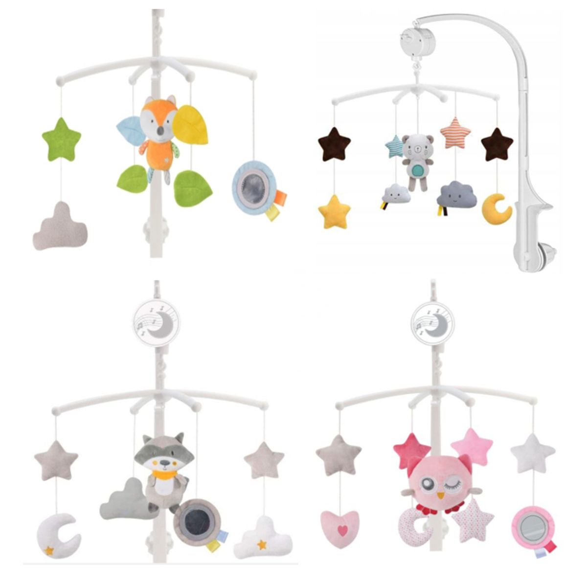 GENERICO - Móvil para cuna con Caja Musical Zorrito