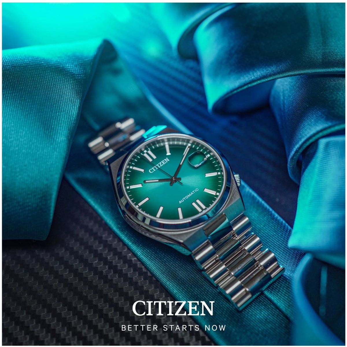 CITIZEN - Citizen Reloj Tsuyosa Automatic Acero Inox NJ0151-88X