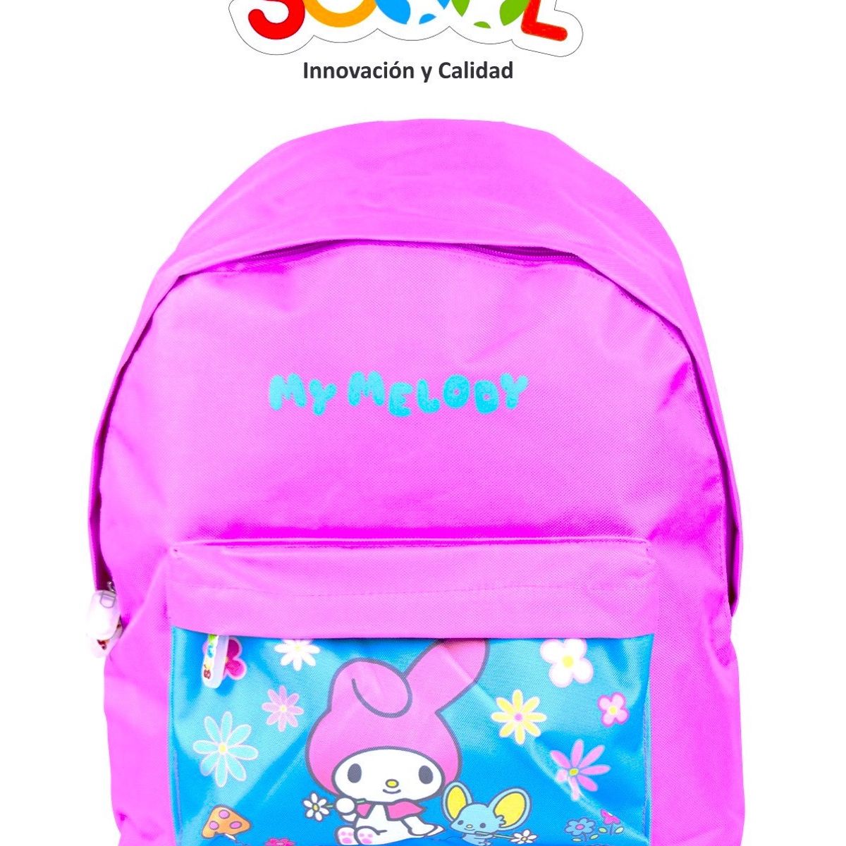 SCOOL - Mochila tamaño Oficio diseño My Melody más taper y tomatodo