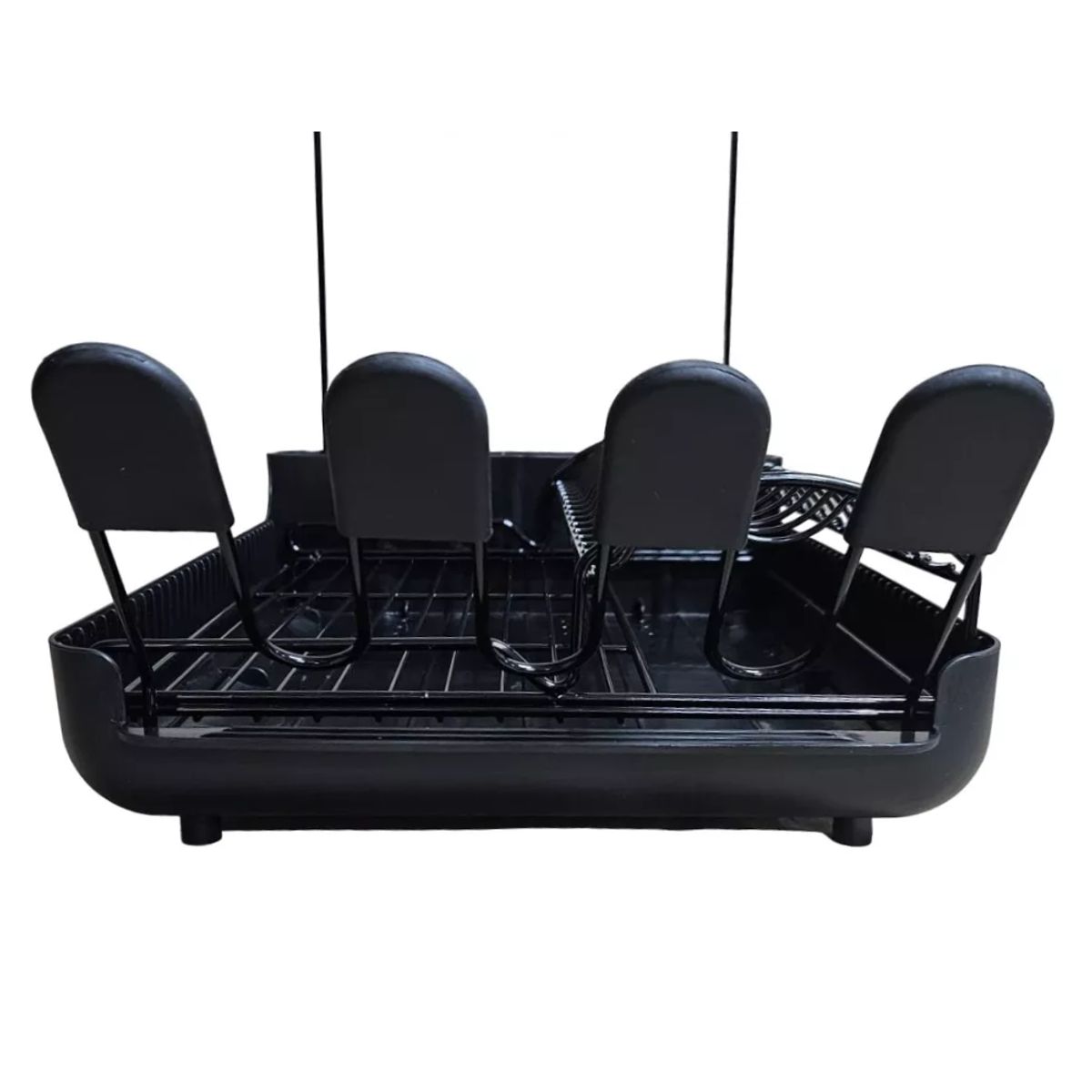 INSPIRA - Escurridor de Platos Dos Niveles con Soporte para Copas