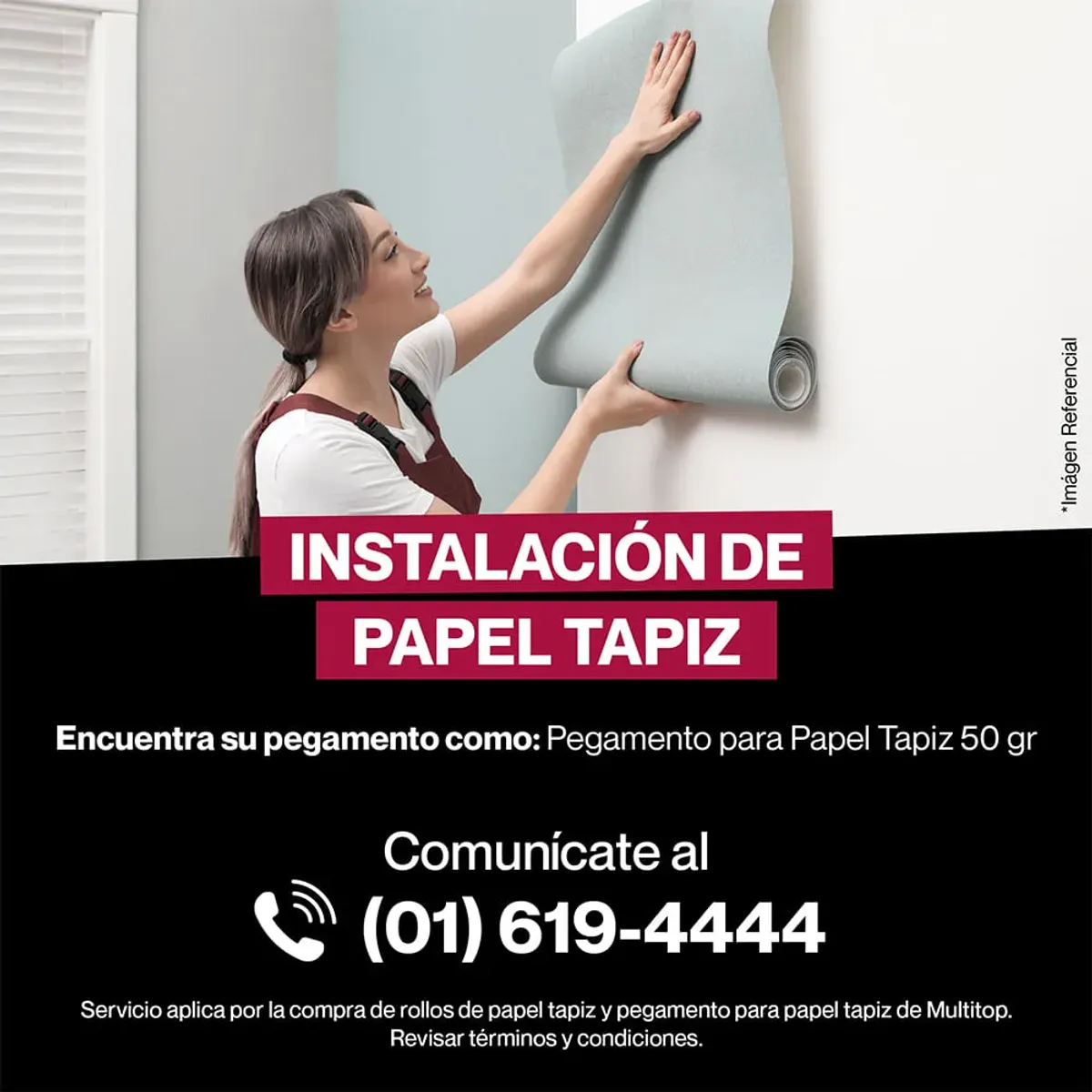 MULTITOP - Papel Tapiz Sasha 052X10 Mts Gris Claro