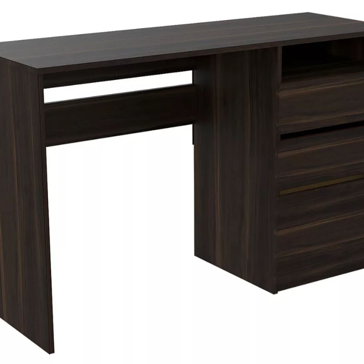 NACION MUEBLES - ESCRITORIO NACION MUEBLES SHOGUN COLOR MARRÓN OSCURO