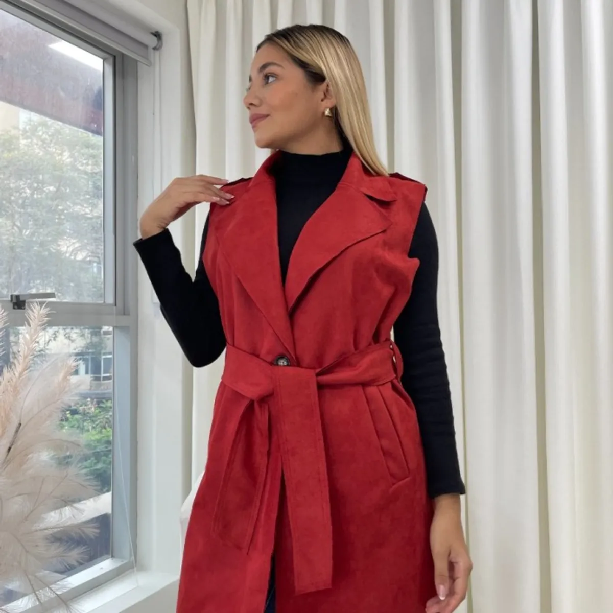 ALLEZ COLLECTION - Chaleco Isabela para mujer elegante casual