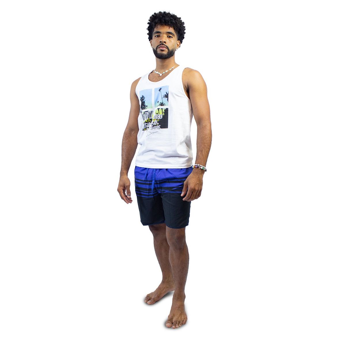 DM DEXMEN - Short Dexmen Playero Azul Marino
