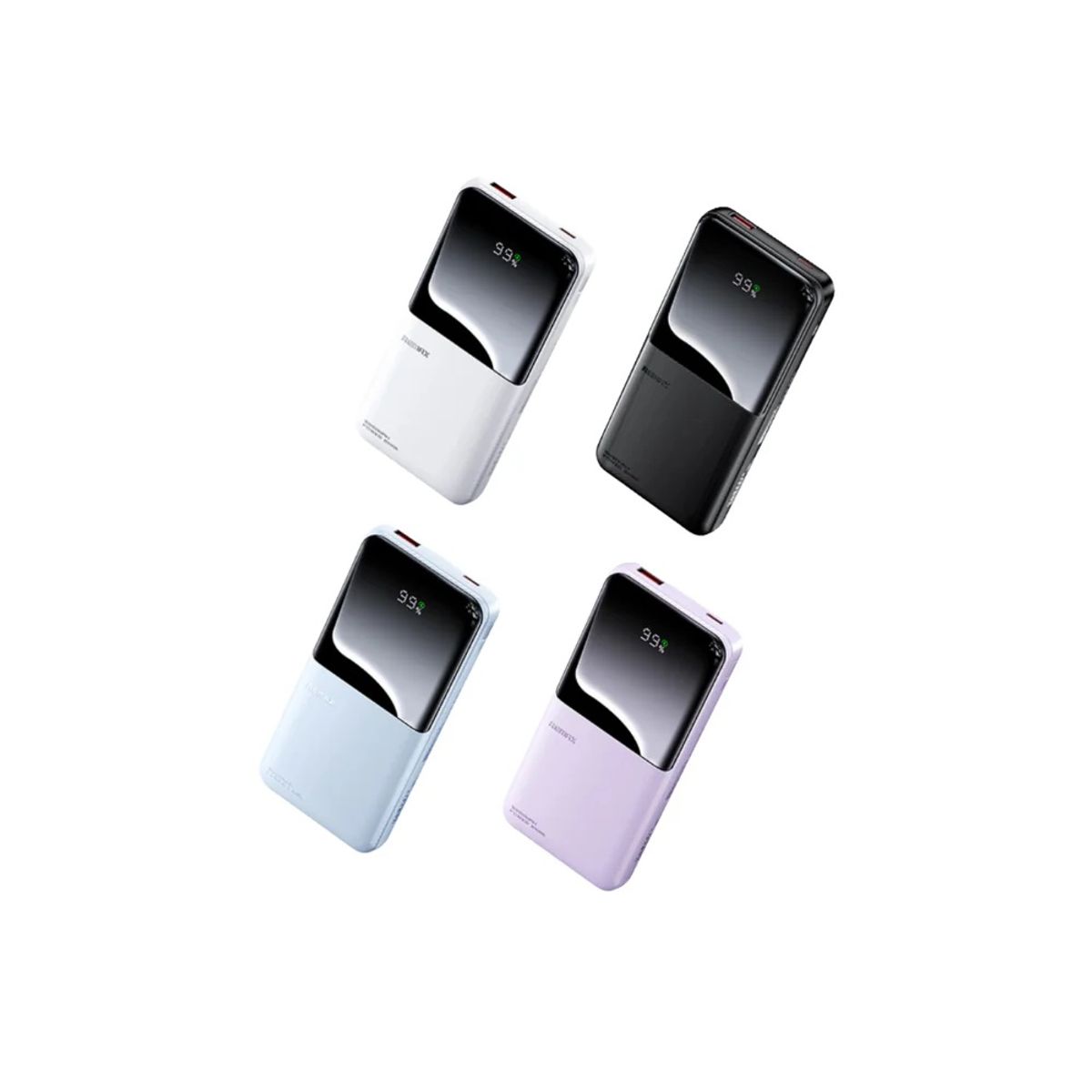 REMAX - CARGADOR PORTÁTIL REMAX 10000mAh 20W+225W ULTRA SLIM MORADO