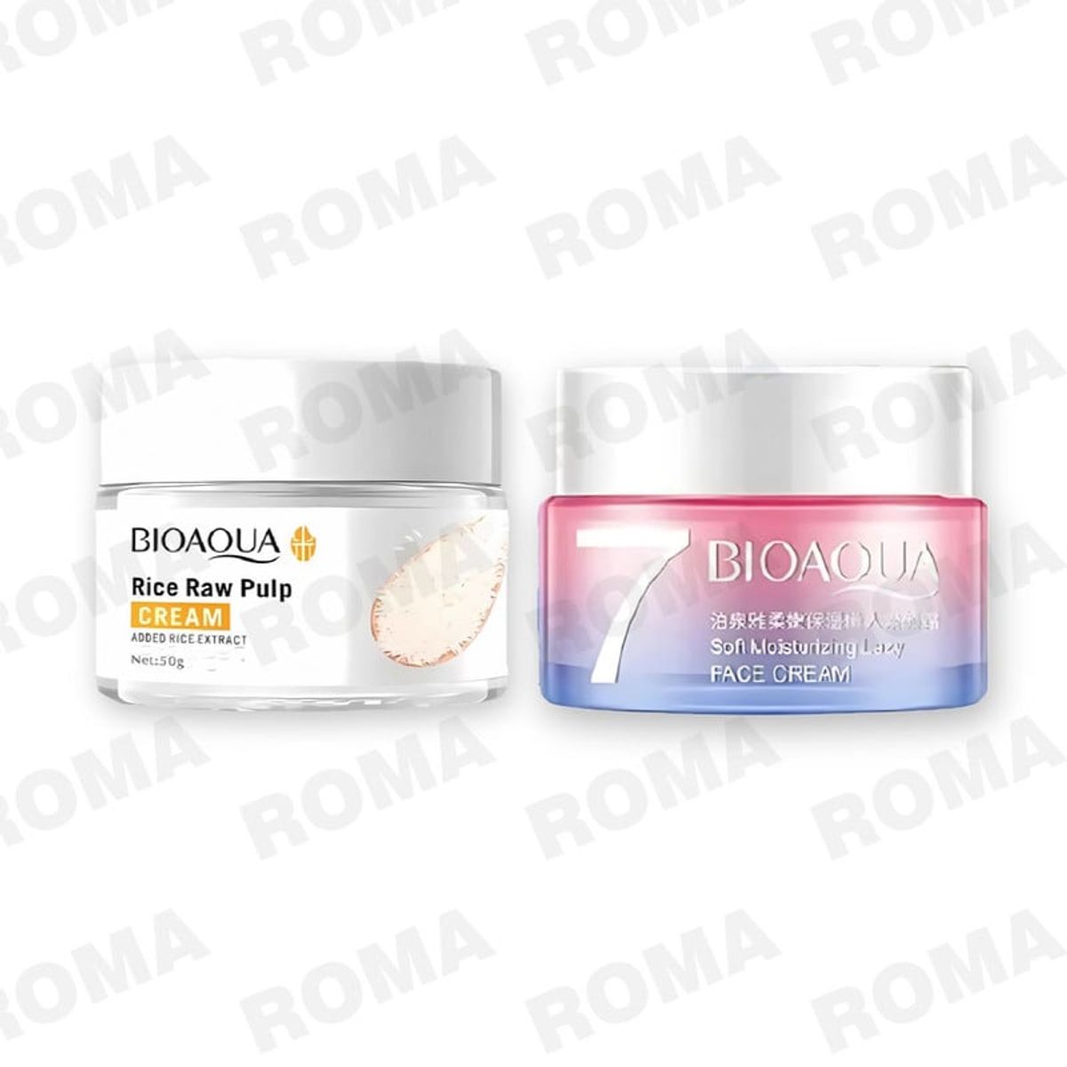 BIOAQUA - PACK CREMA ACLARANTE Y CREMA HIDRATANTE VEGANA V7 BIOAQUA
