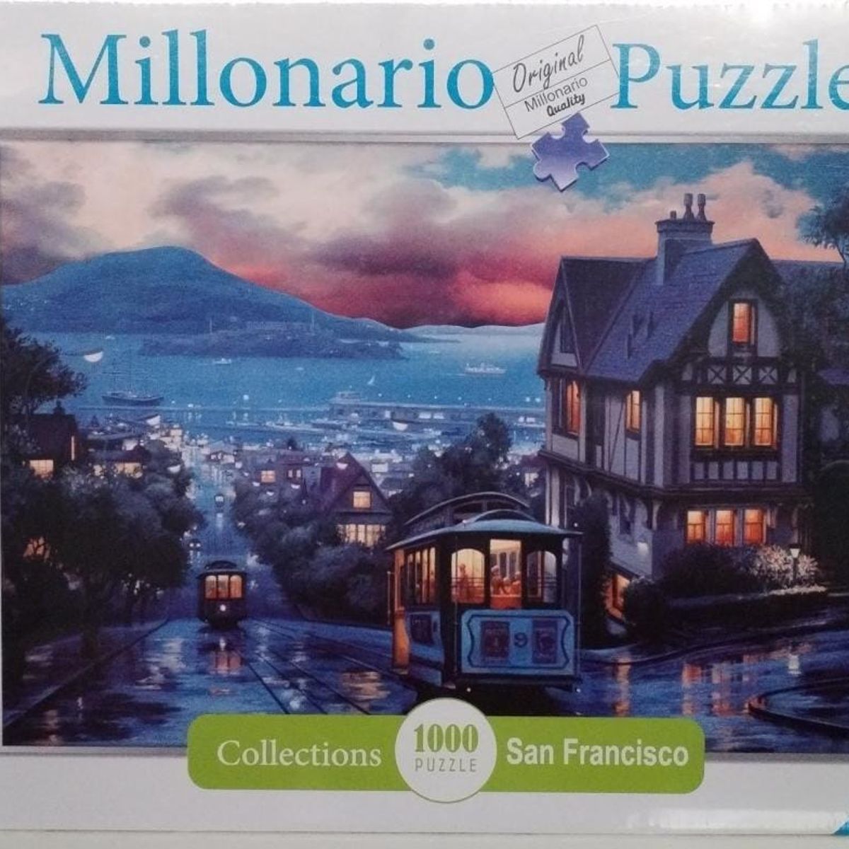 GENERICO - ROMPECABEZAS O  PUZZLE SAN FRANCISO  1000 PIEZAS