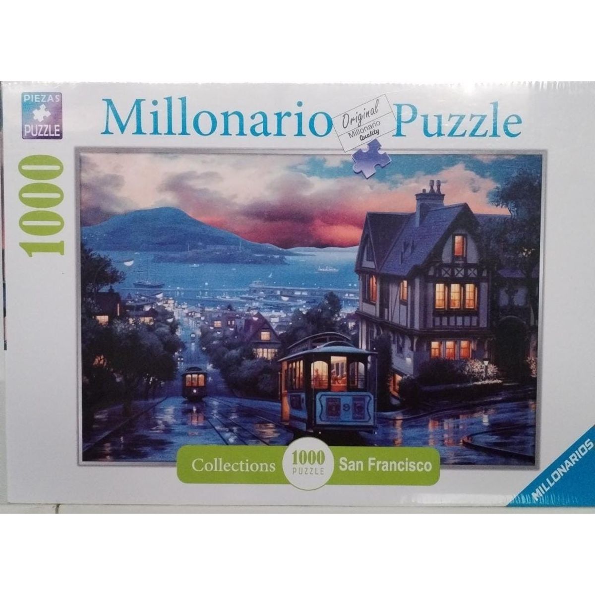 GENERICO - ROMPECABEZAS O  PUZZLE SAN FRANCISO  1000 PIEZAS