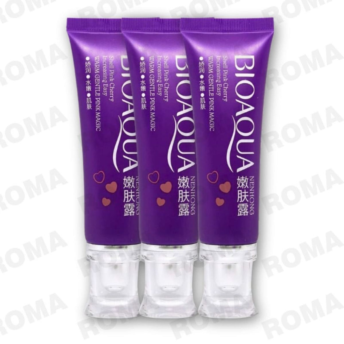 BIOAQUA - PACK 3 CREMA BLANQUEADORA ZONAS BIAOQUA 90G