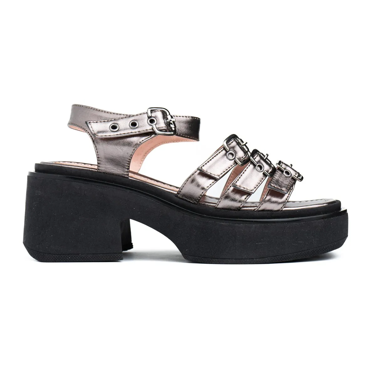 NEBULA - Sandalias Zlata - Nébula - Plateado