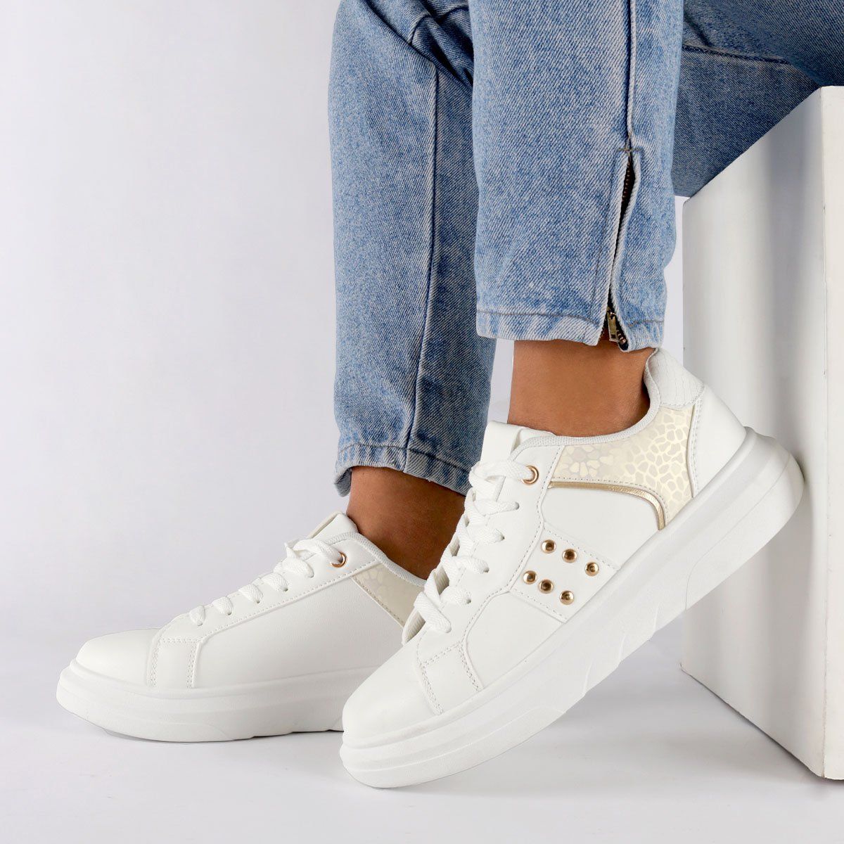 IMPULS - Zapatillas Urbanas Mujer Impuls Alia03 Blanco