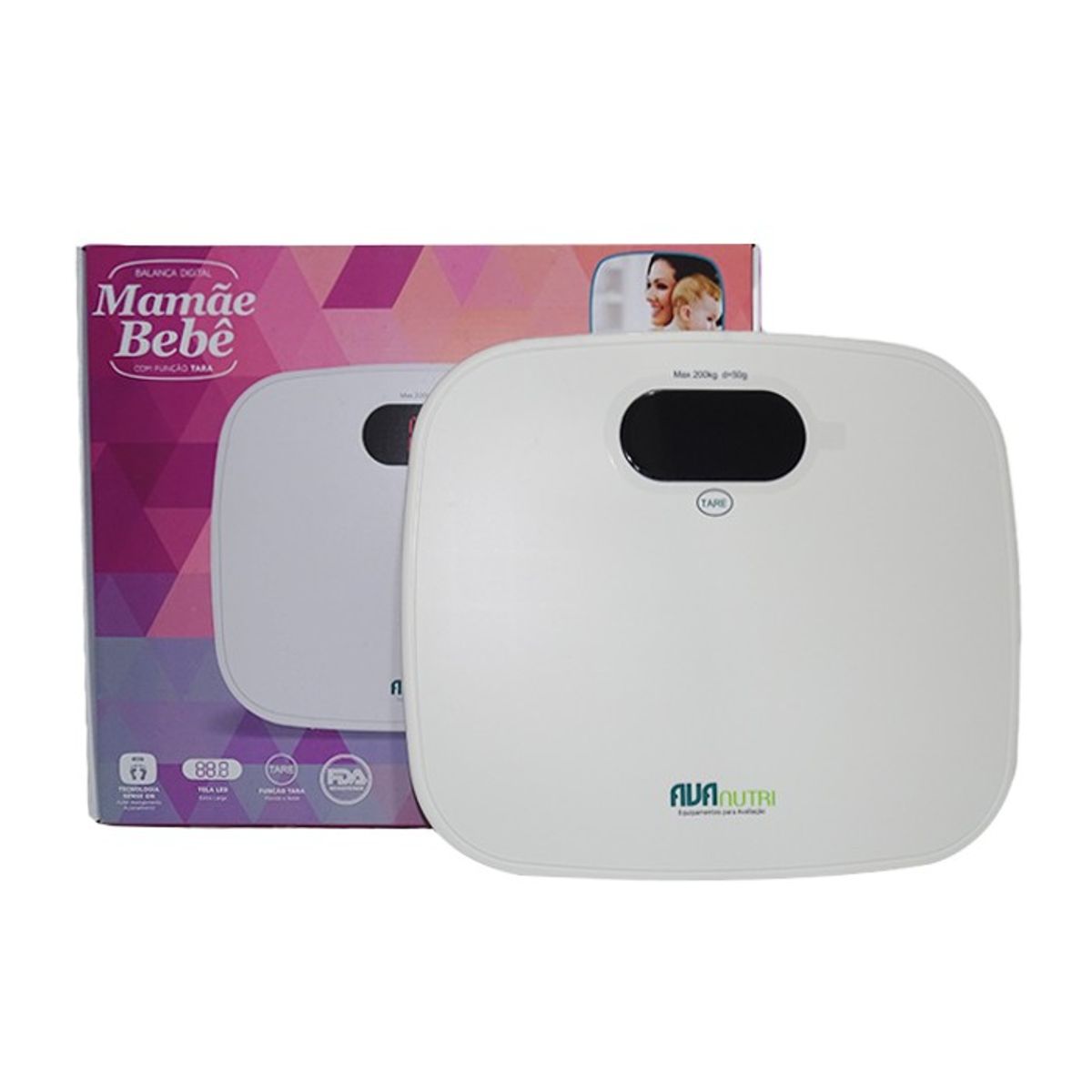 GENERICO - BALANZA DE PISO CON FUNCION MADRE BEBE