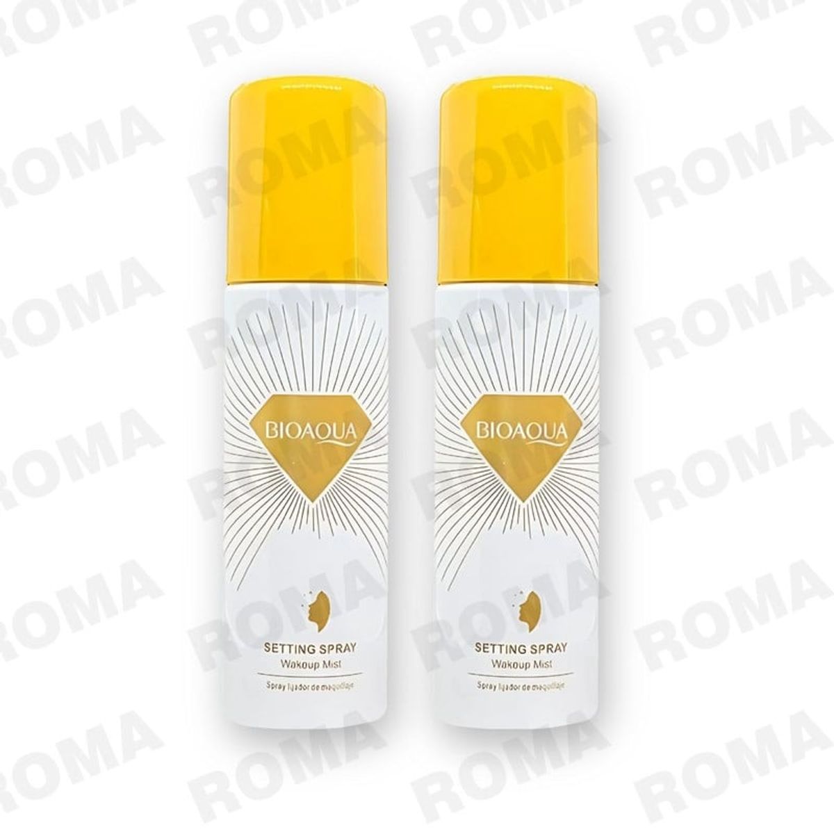 BIOAQUA - PACK 2 SPRAY FIJADOR DE MAQUILLAJE BIOAQUA 200ML