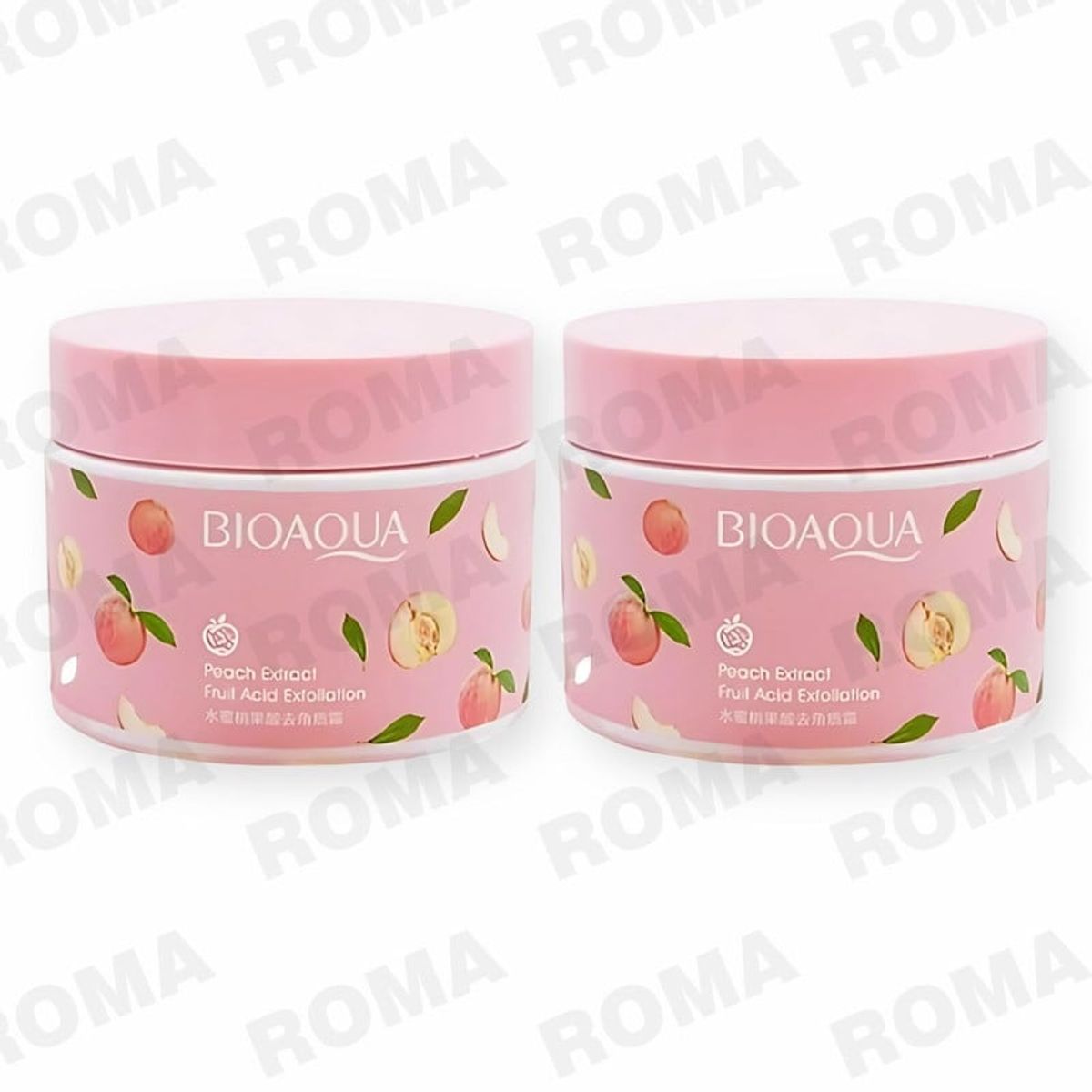 BIOAQUA - PACK 2 CREMA EXFOLIANTE PEACH EXTRACT BIOAQUA 280G