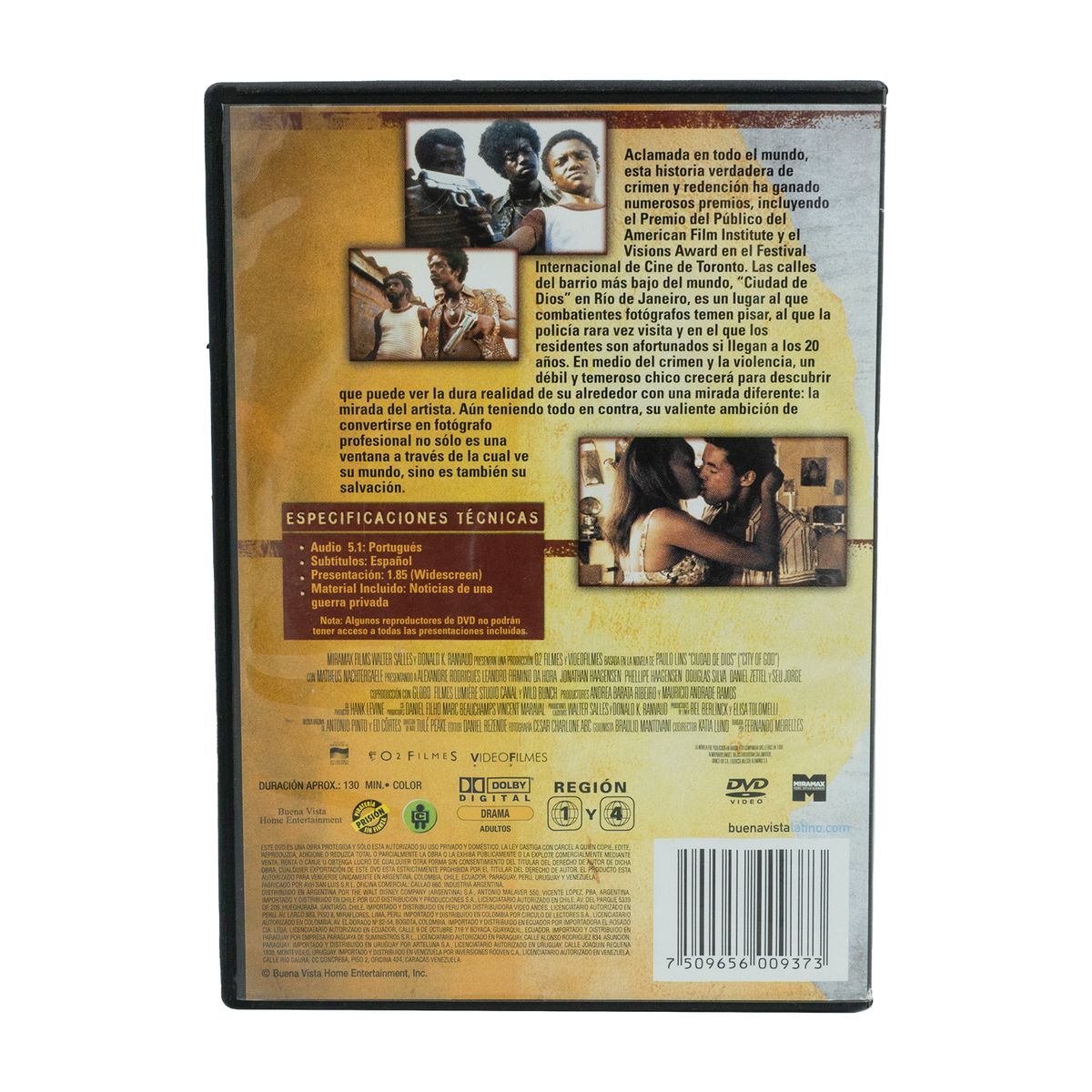 GENERICO - Dvd Original Ciudad De Dios