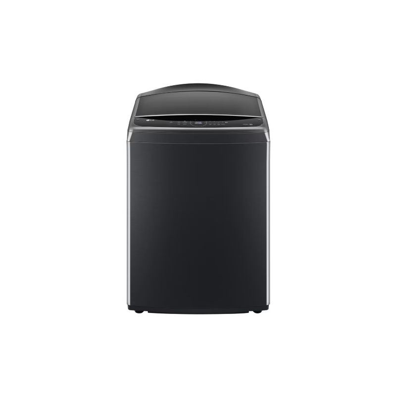 LG - Lavadora de 23kg carga superior AI DD con 6 Motion y Smart Diagnosis, Negro Plateado